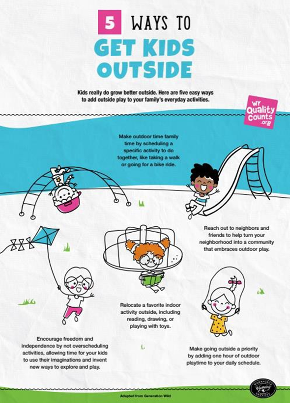5 Ways to Get Kids Outside
