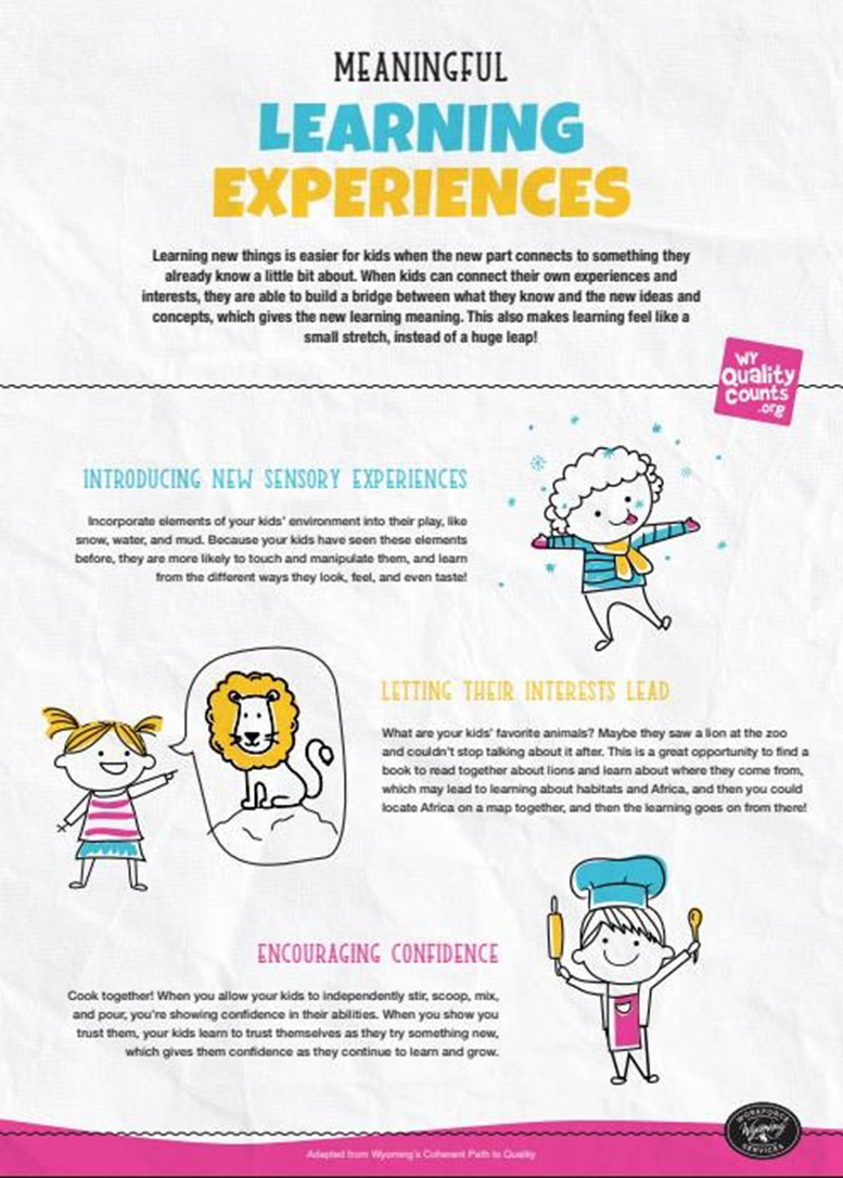 Meaningful Learning Experiences