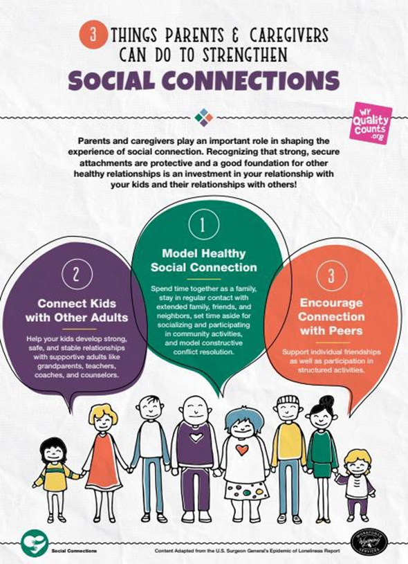 3 Things Parents and Caregivers Can Do to Strengthen Social Connections