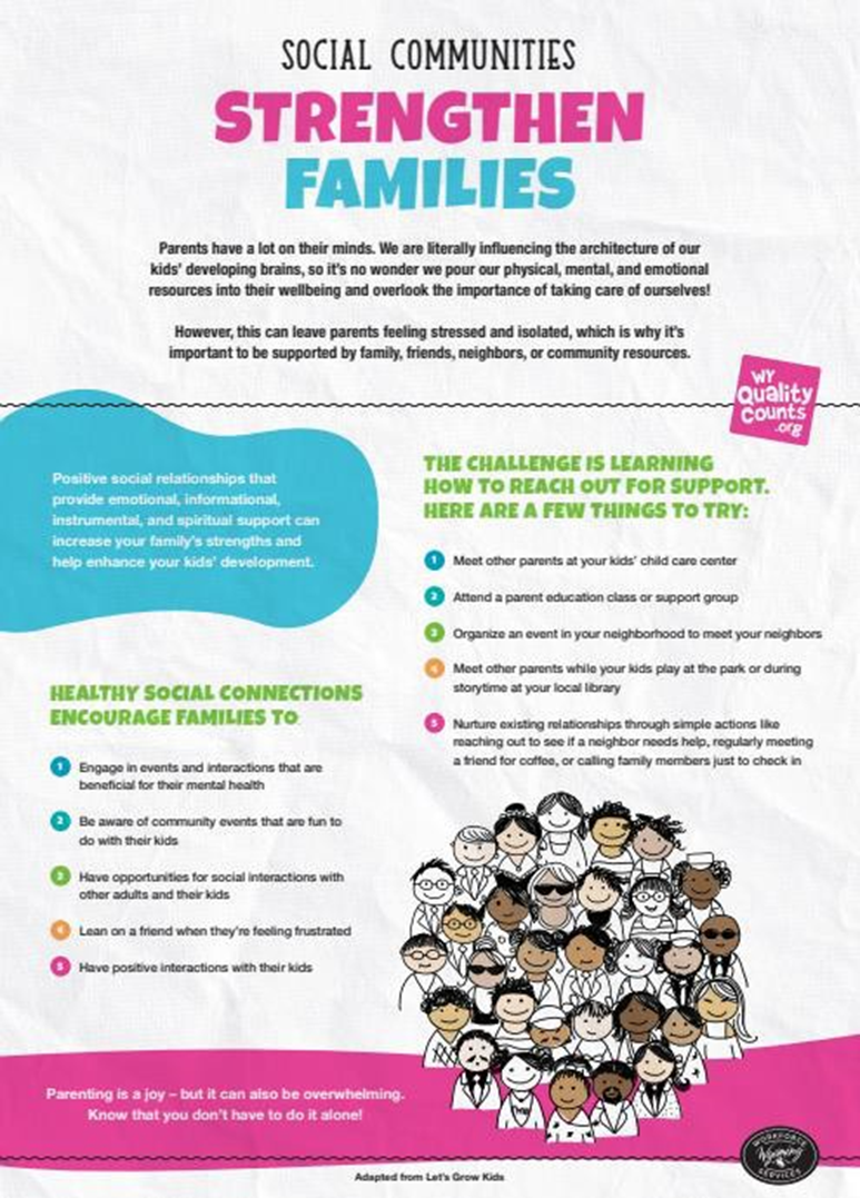 Social Communities Strengthen Families